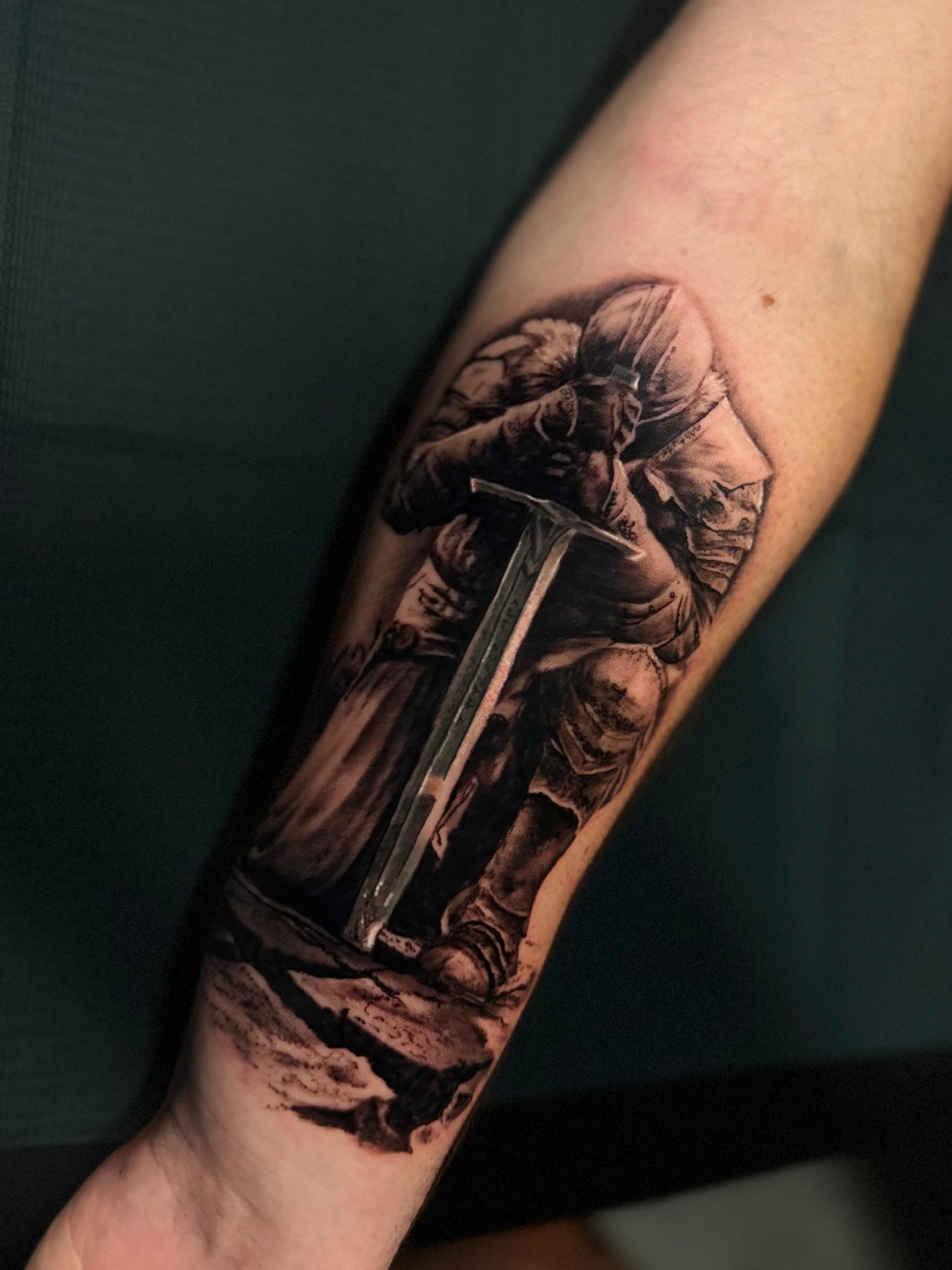 Realismo — Tatuagem de realismo no braço
